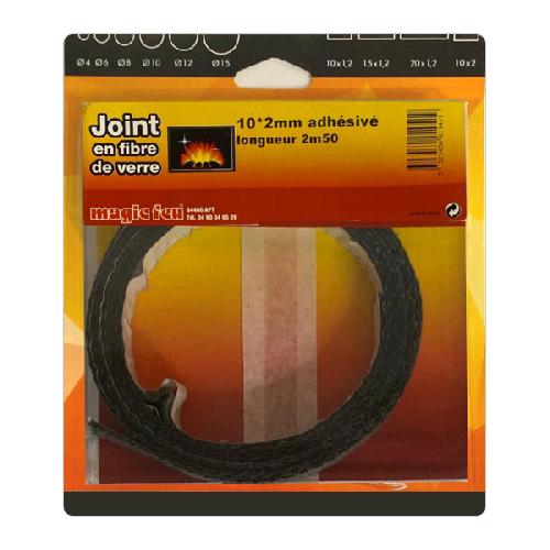 Joint plat 10x2 mm pour cheminées, poêles et inserts - Carron-Lugon