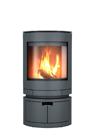 Skantherm Emotion M - compartiment à bois avec porte