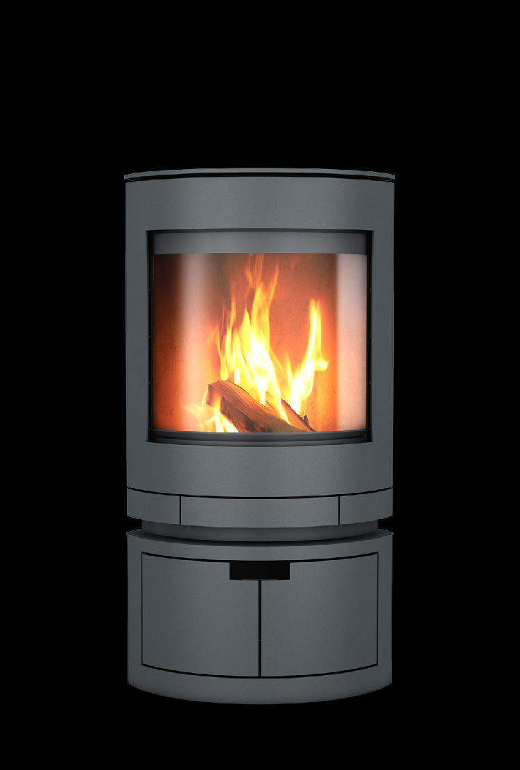 Skantherm Emotion M - compartiment à bois avec porte