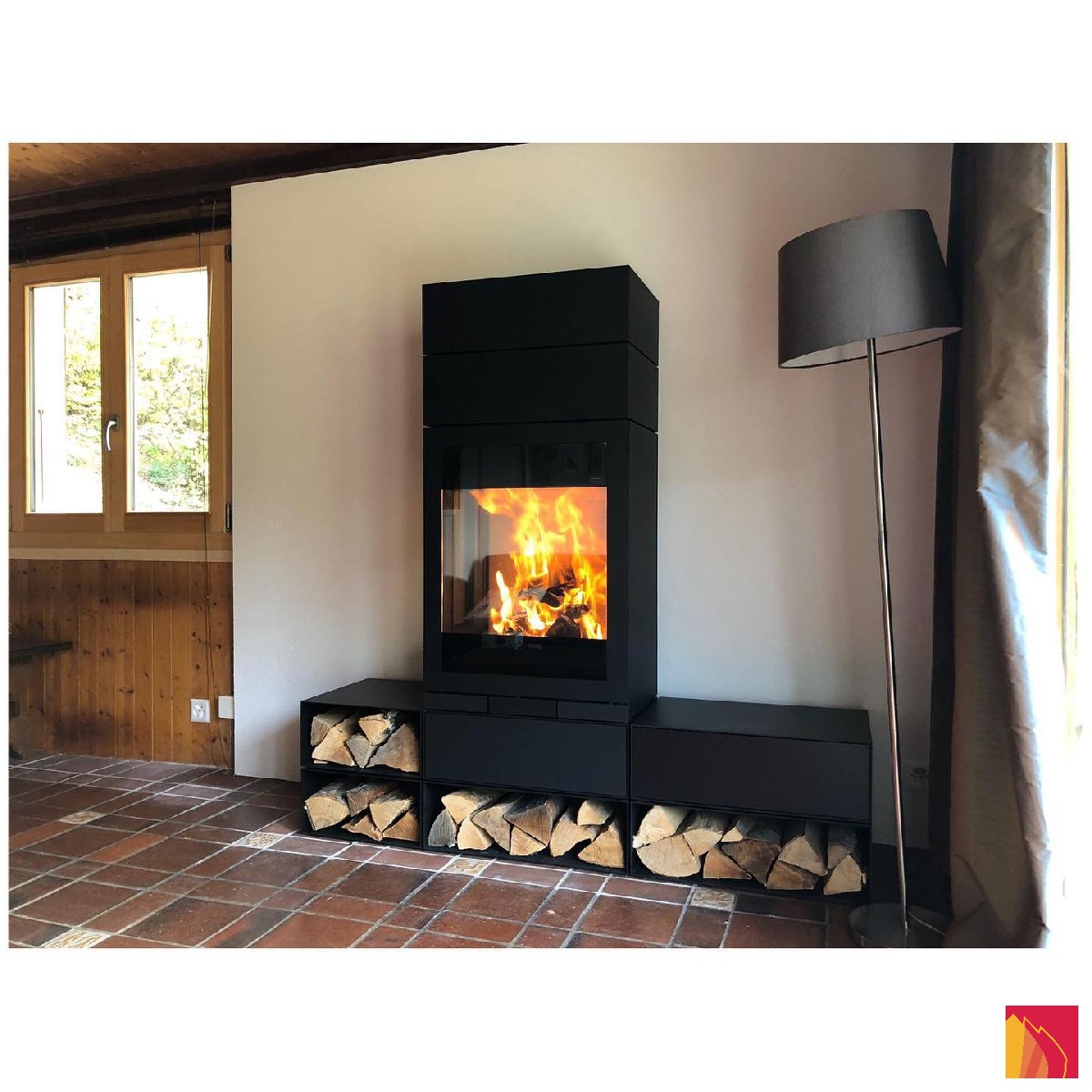 Poêle à bois Skantherm Elements 603 2s - Carron-Lugon