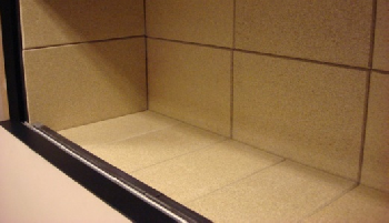 Intérieur brique réfractaire