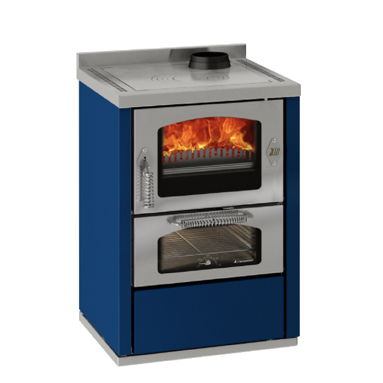 Cocina de gama Domino D6 azul