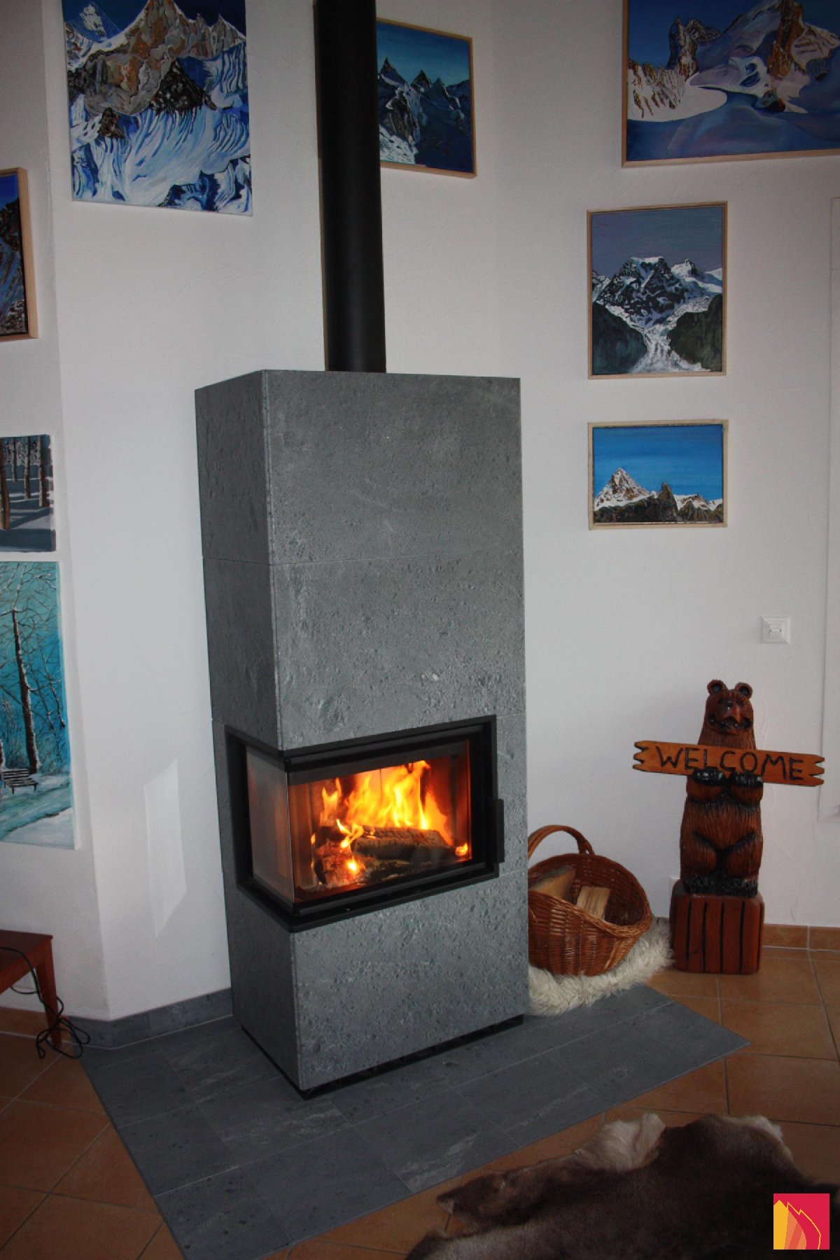 Poêle à bois Tulikivi Jokka - Carron-Lugon