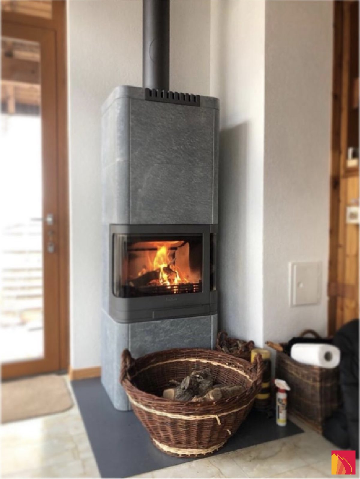 Poêle à bois Contura 26T version haute - Carron-Lugon