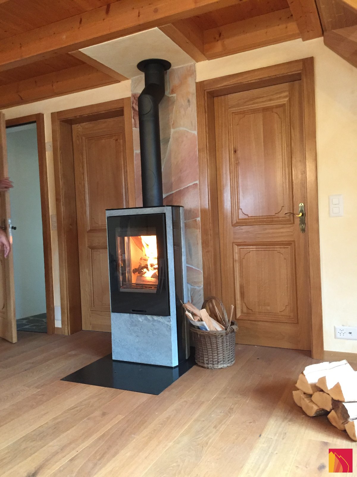Poêle à bois Contura 35T version basse - Carron-Lugon