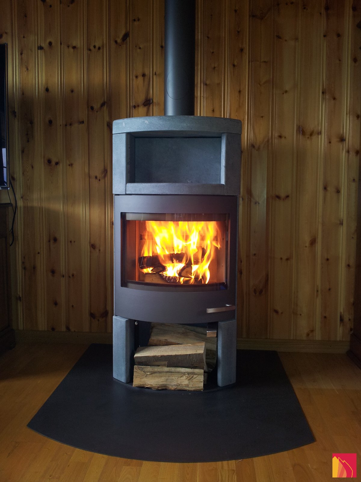 Poêle à bois Skantherm Ator+ - Carron-Lugon