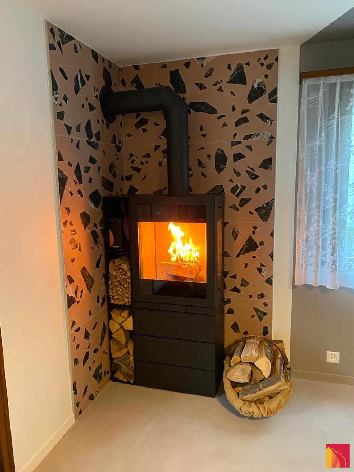 Poêle à bois Skantherm Elements 603 2s - Carron-Lugon