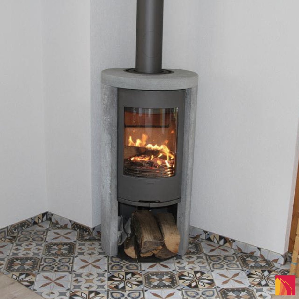Poêle à bois Contura 520T - Carron-Lugon