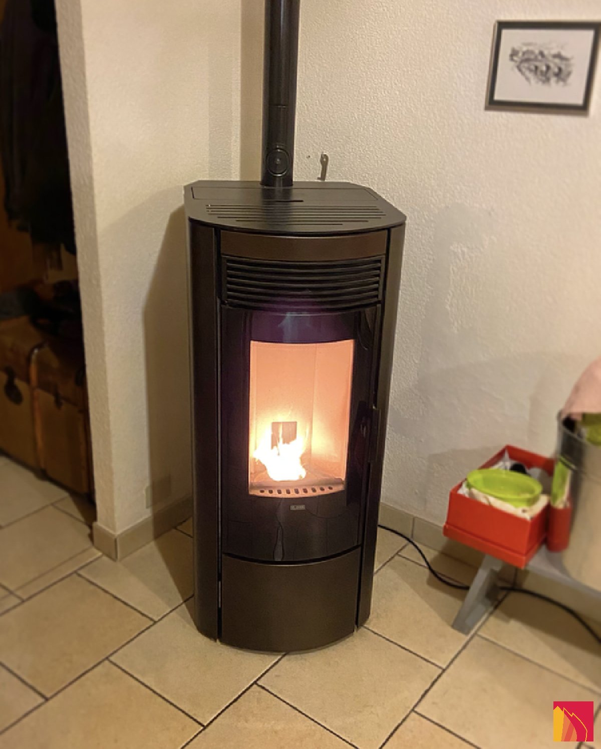 Poêle à pellets Klover Rea 100 - Carron-Lugon