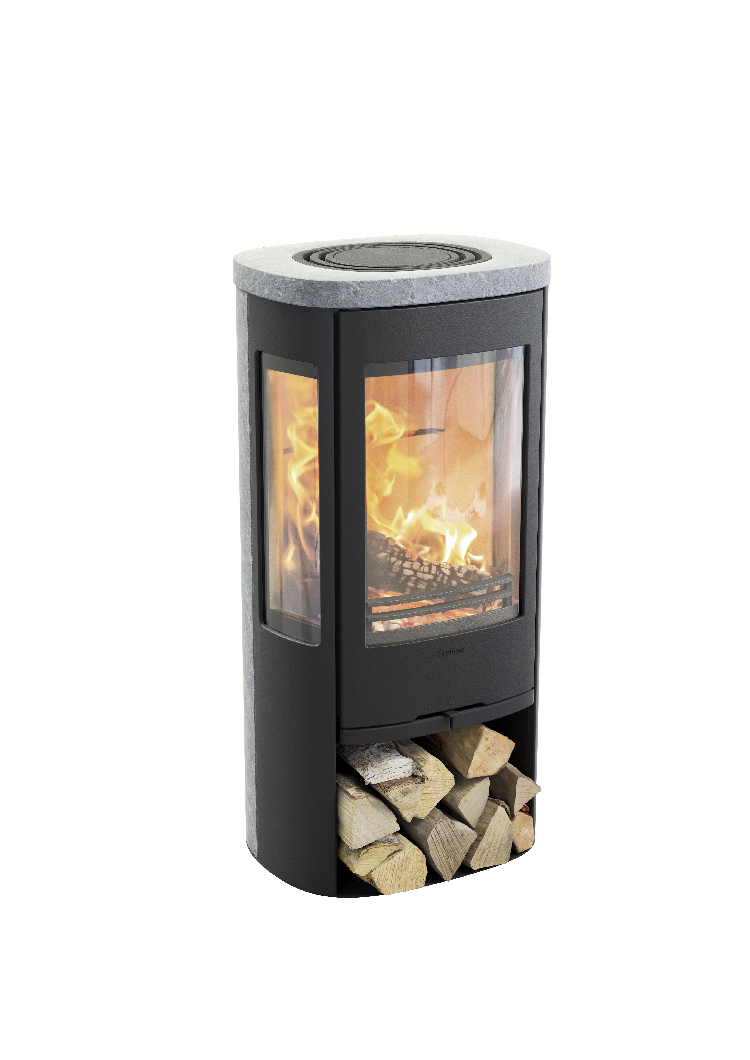 Contura 856 noir - Porte en fonte