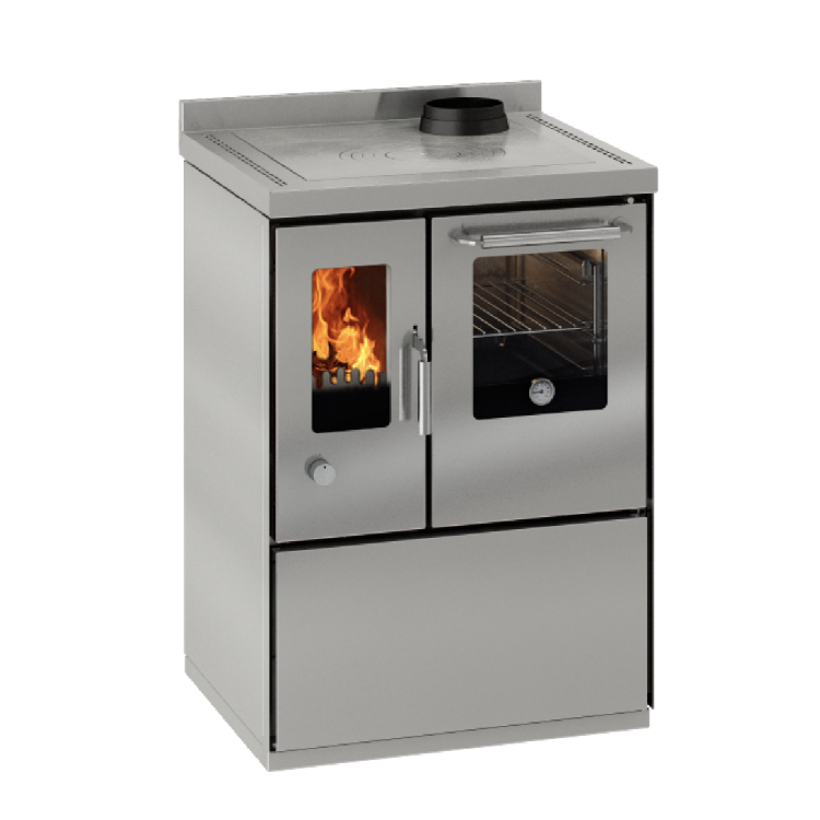 Cocina Eco E60F de acero inoxidable