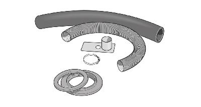 Raccordement air extérieur pour plateau  tournant
