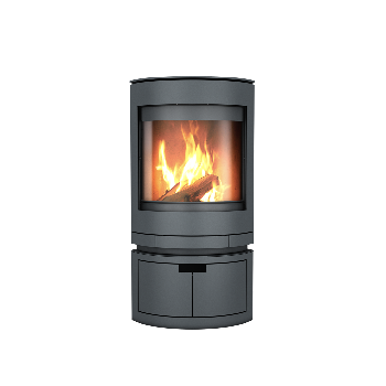 Skantherm Emotion M compartiment à bois avec porte