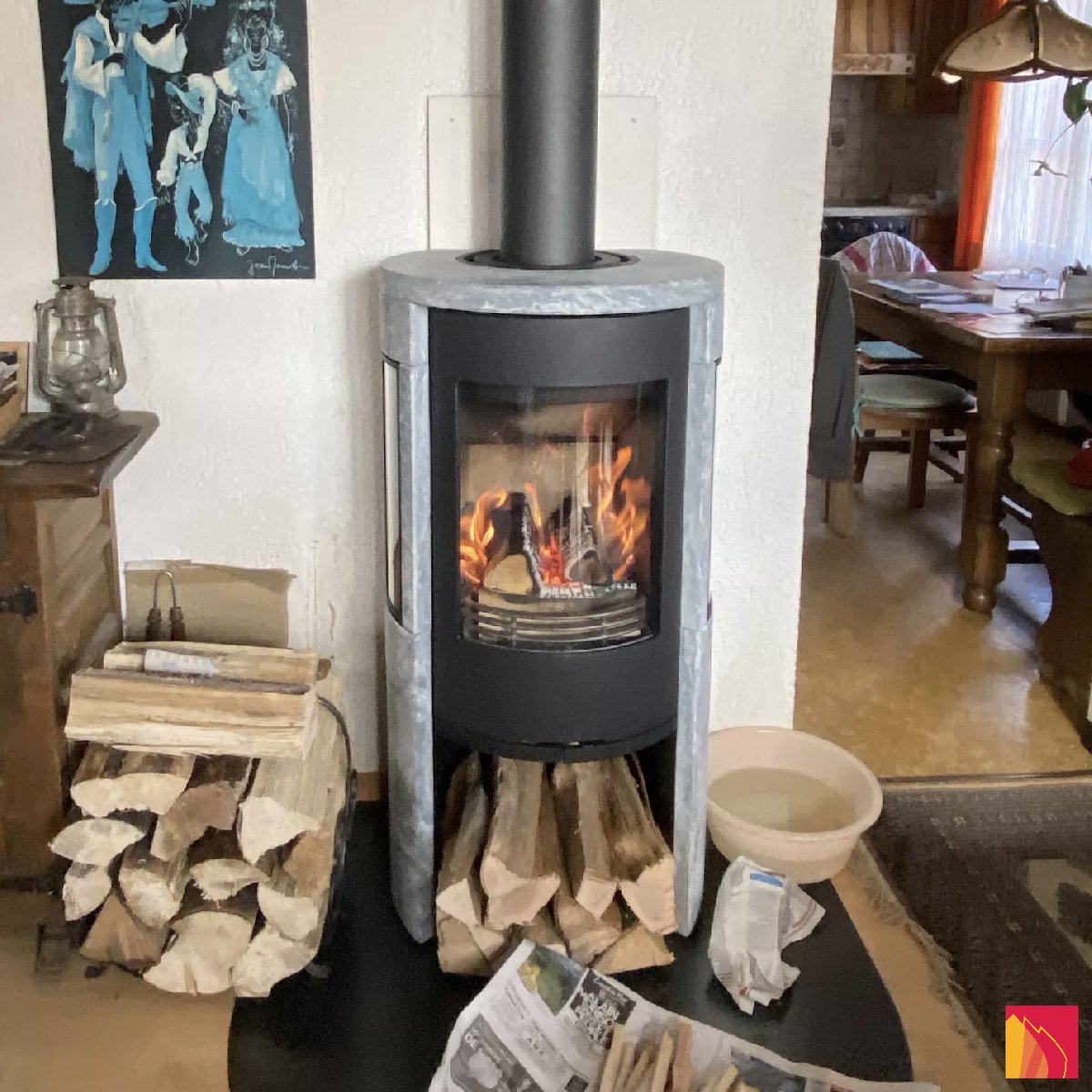 Poêle à bois Contura 556T - Carron-Lugon