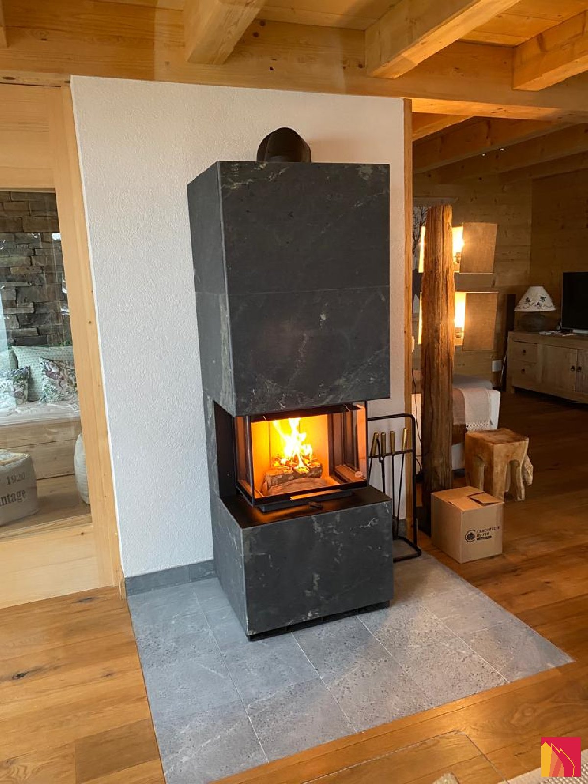 Poêle à bois Tulikivi Palas - Carron-Lugon