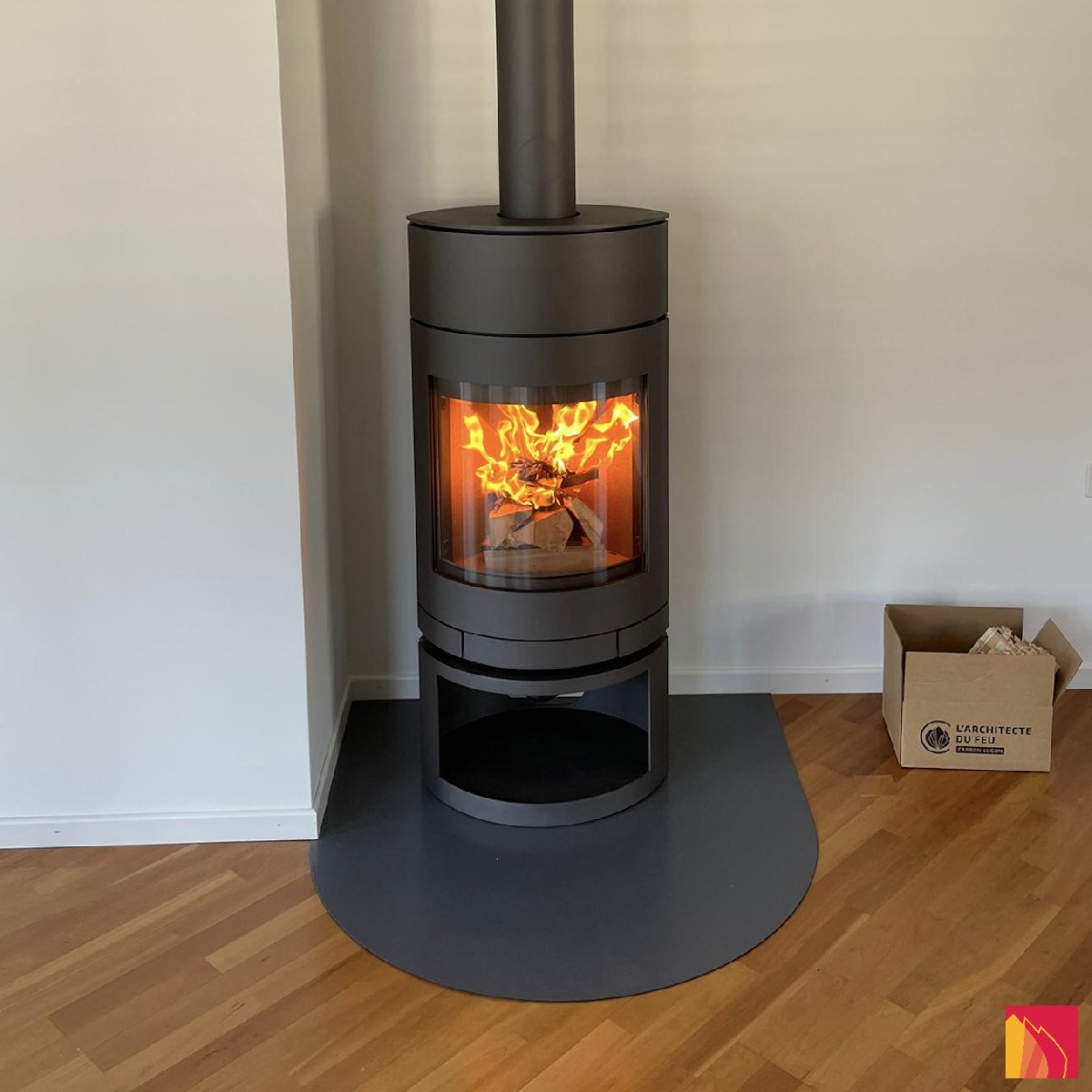 Poêle à bois Skantherm Emotion S - Carron-Lugon
