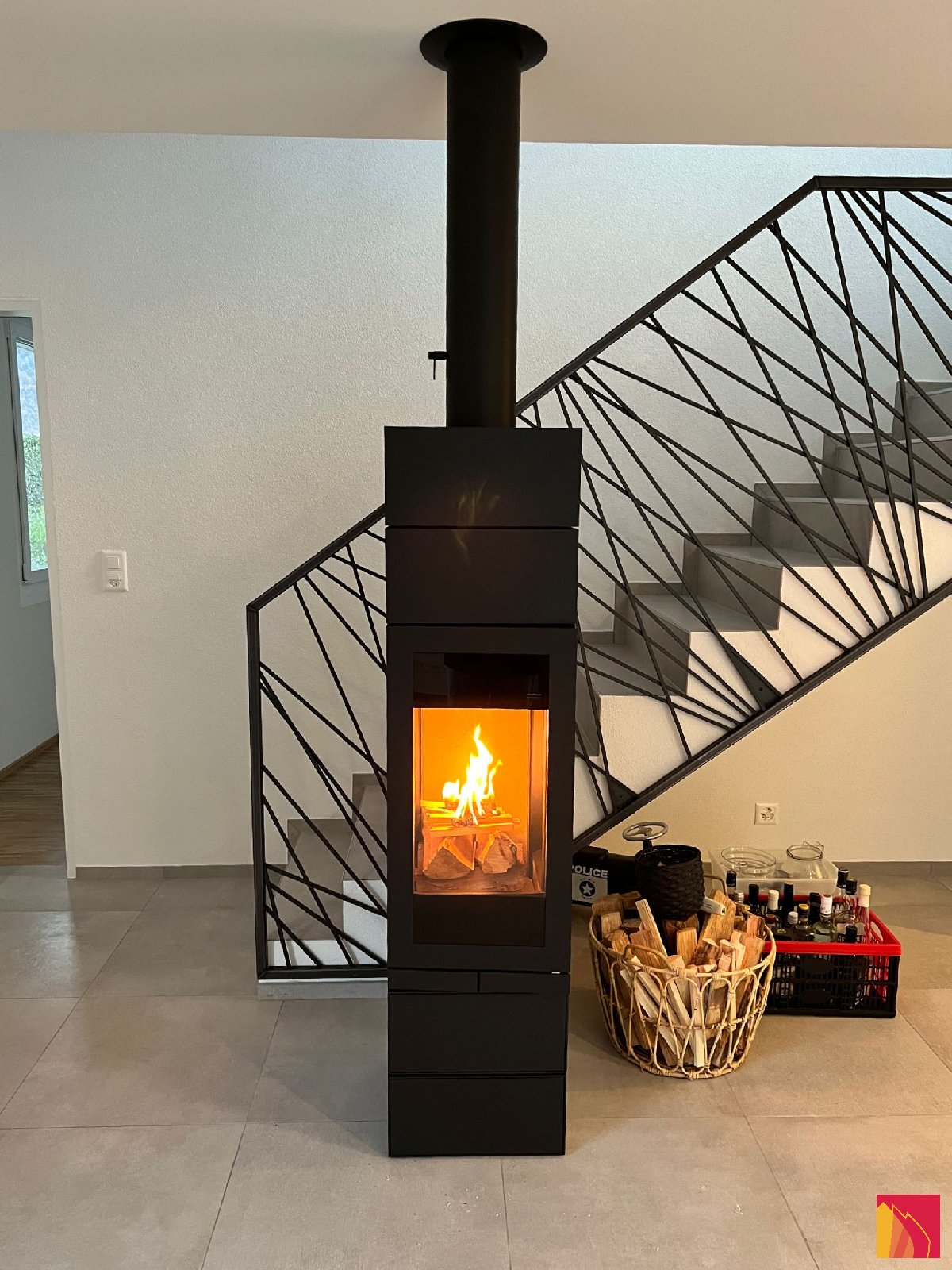 Skantherm Elements 400 front - Carron-Lugon