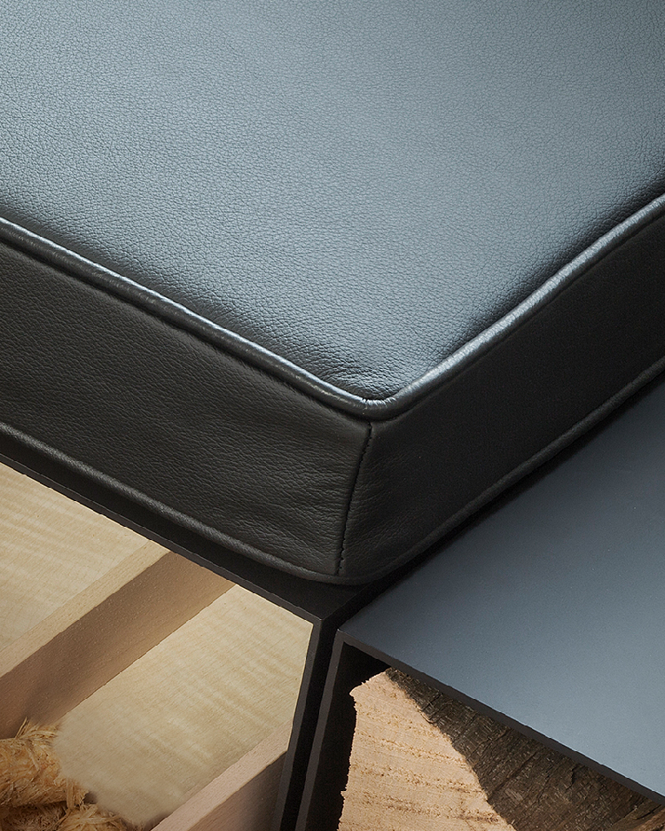 High quality leather cushion