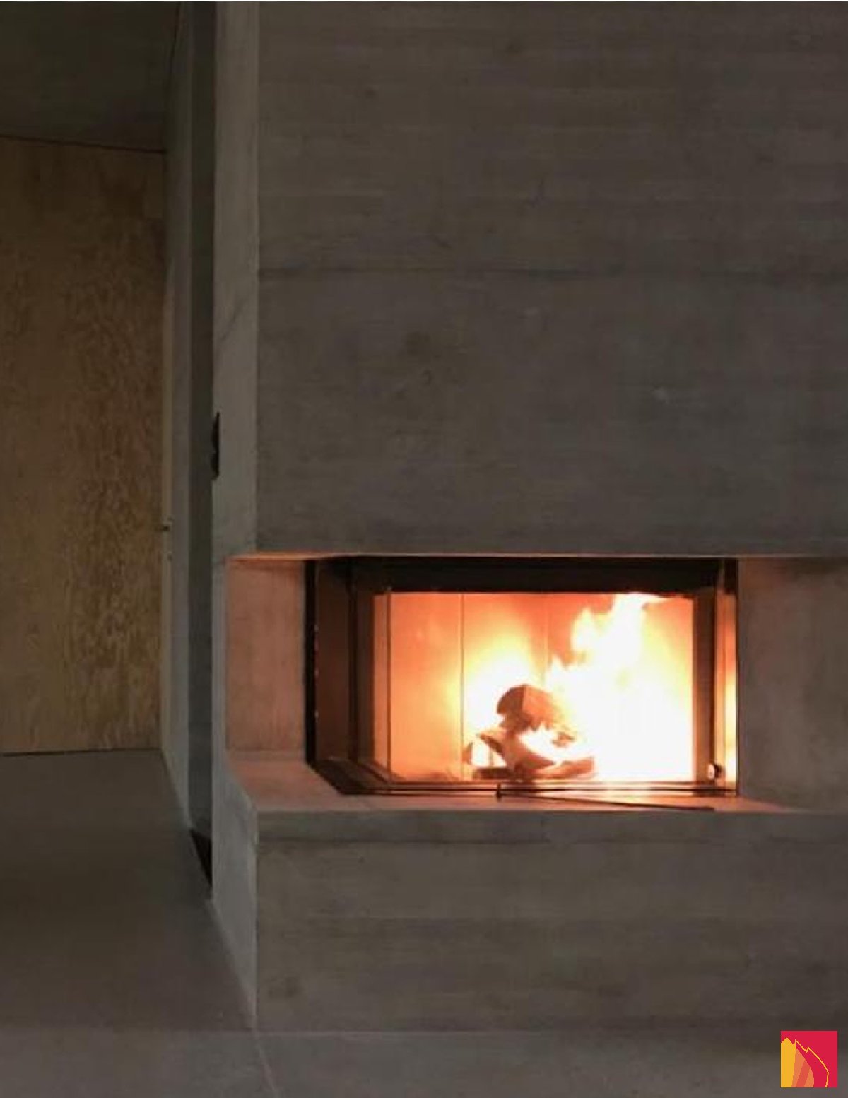 Cheminée vitre latérale Attika Pure 65 - Carron-Lugon