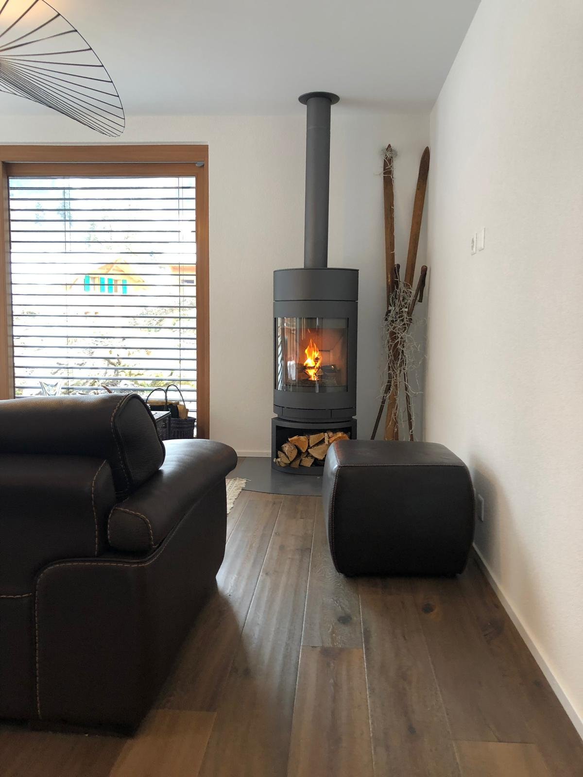 Poêle à bois Skantherm Emotion M - Carron-Lugon